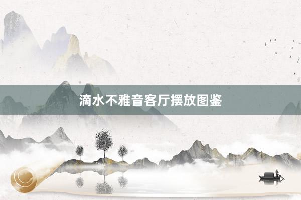 滴水不雅音客厅摆放图鉴